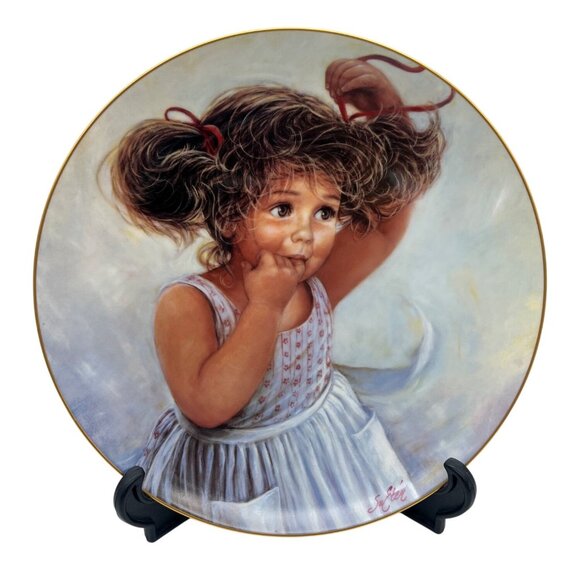 American Legacy Ltd Other - Vintage 1984 “KATY” Sue Etem American Legacy Ltd Numbered Collector Plate 10.25”